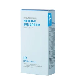 Isntree - Hyaluronic Acid Natural Sun Cream SPF50+/PA++++ - Krem z Filtrem Mineralnym - 50ml