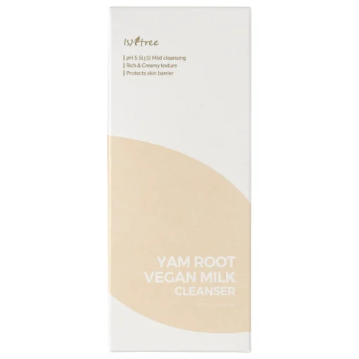 Isntree - Yam Root Vegan Milk Cleanser - Łagodzące Mleczko do Oczyszczania Twarzy - 220ml