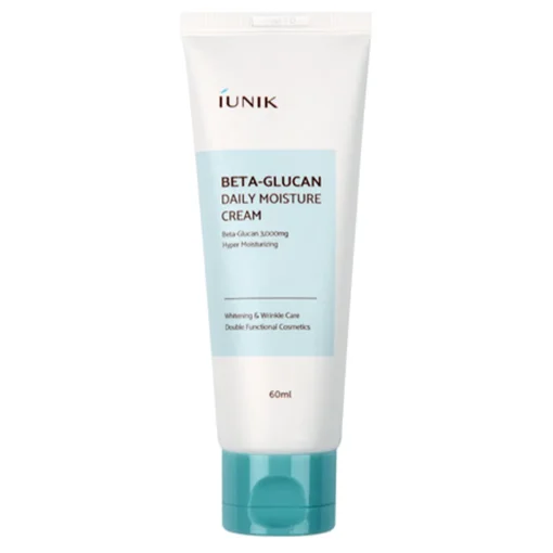 iUNIK - Beta-Glucan Daily Moisture Cream - Krem Nawilżający do Twarzy - 60ml