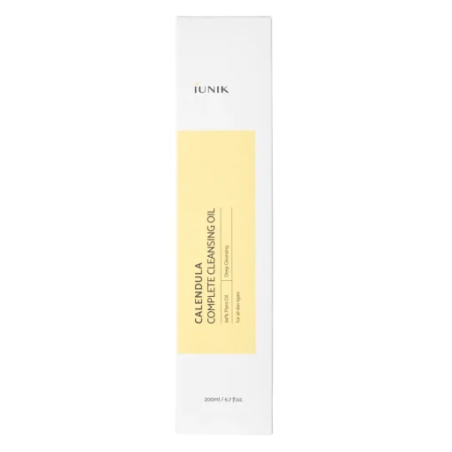 iUNIK - Calendula Complete Cleansing Oil - Olejek do Demakijażu z Ekstraktem z Nagietka - 200ml