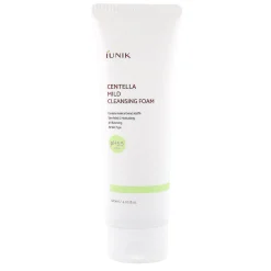 iUNIK - Centella Mild Cleansing Foam - Łagodna Pianka Oczyszczająca z Wąkrotą Azjatycką - 120ml