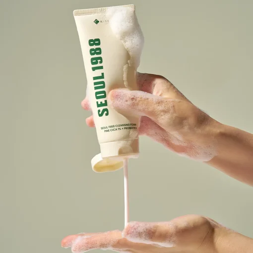 K-SECRET - SEOUL 1988 Cleansing Foam : Pine Cica 1% + Probiotics - Oczyszczająca Pianka do Twarzy - 150ml