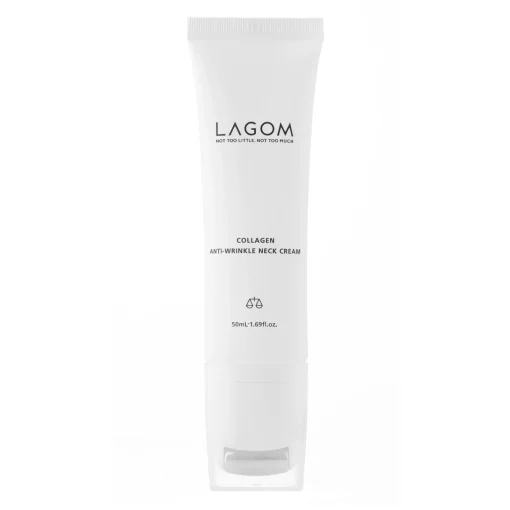 Lagom - Collagen Anti-Wrinkle Neck Cream - Ujędrniający Krem do Szyi i Dekoltu - 50ml
