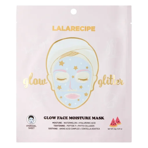 LalaRecipe - Glow Face Moisture Mask - Hydrożelowa Maska Rozświetlająca - 23g