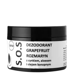 La-Le - Dezodorant Grapefruit - Rozmaryn z Cynkiem, Aloesem i Olejem Konopnym - 120ml