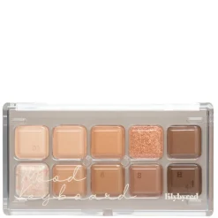 Lilybyred - Mood Keyboard - Paleta Cieni do Powiek - 01 Ash Cinnamon - 10,5g