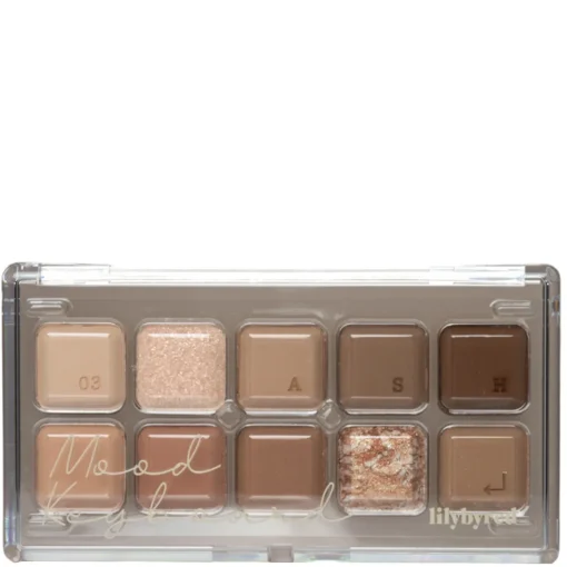 Lilybyred - Mood Keyboard - Paleta Cieni do Powiek - 03 Ash Beige - 10,5g