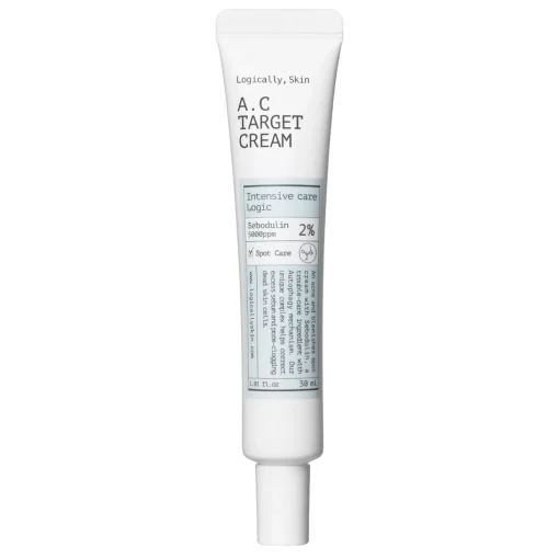Logically, Skin - A.C Target Cream - Kojący Krem Punktowy na Niedoskonałości - 30ml