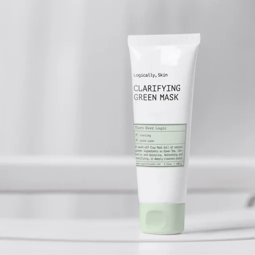 Logically, Skin - Clarifying Green Mask - Oczyszczająca Maska Glinkowa do Twarzy - 100g