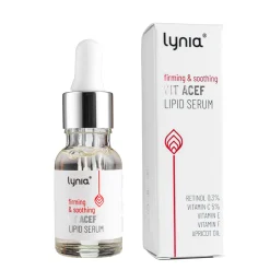 Lynia - Firming & Soothing Lipid Serum - Ujędrniająco-Łagodzące Serum Lipidowe z Witaminami A,C,E i F - 15ml