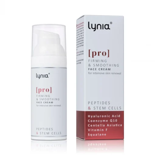 Lynia - Pro - Krem Ujędrniająco - Wygładzający z Peptydami i Komórkami Macierzystymi - 50ml