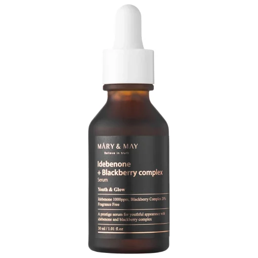 Mary&May - Idebenone and Blackberry Complex Serum - Przeciwstarzeniowe Serum z Idebenonem - 30ml