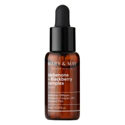 Mary&May - Idebenone and Blackberry Complex Serum - Przeciwstarzeniowe Serum z Idebenonem - 10ml