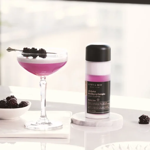 Mary&May - Vegan Blackberry Complex Cream Essence - Wielofunkcyjna Kremowa Esencja - 140ml