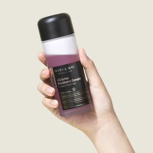 Mary&May - Vegan Blackberry Complex Cream Essence - Wielofunkcyjna Kremowa Esencja - 140ml