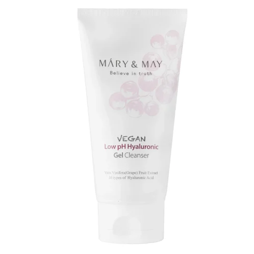 Mary&May - Vegan Low pH Hyaluronic Gel Cleanser - Łagodny Żel Oczyszczający o Niskim pH - 150ml
