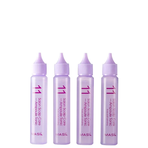 Masil - 11 Salon Scalp Care Ampoule Tonic - Tonik w Ampułkach do Pielęgnacji Skóry Głowy - 4x30ml