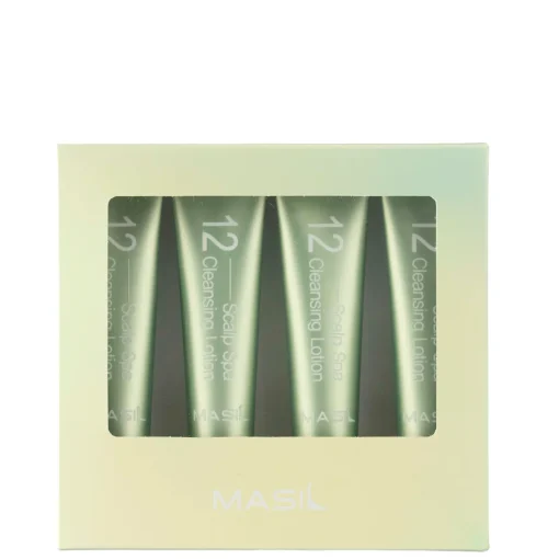 Masil - 12 Scalp Spa Cleansing Lotion - Balsam Oczyszczający do Skóry Głowy - 4x15ml