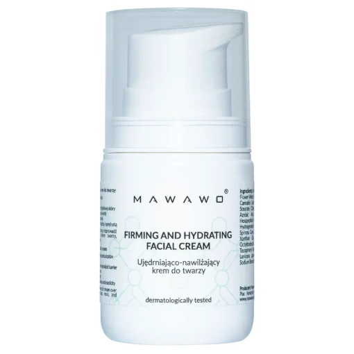 Mawawo - Firming and Hydrating Facial Cream -  Ujędrniająco-Nawilżający Krem do Twarzy - 50ml