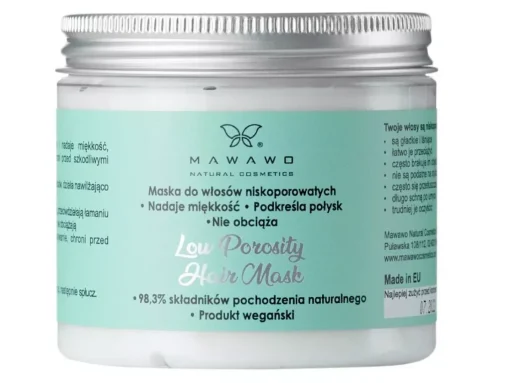 Mawawo - Low Porosity Hair Mask - Maska do Włosów Niskoporowatych - 200ml
