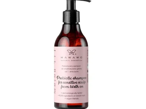 Mawawo - Prebiotic Shampoo for Sensitive Scalp from Birth on - Szampon do Wrażliwej Skóry Głowy od 1. Dnia Życia - 250ml