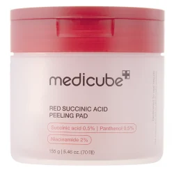 Medicube - Red Succinic Acid Peeling Pad - Złuszczające Płatki do Twarzy - 70szt/155g