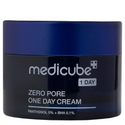Medicube - Zero Pore One-day Cream - Krem na Rozszerzone Pory z Kwasami BHA - 50ml