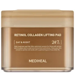 Mediheal - Retinol Collagen Lifting Pad  Day & Night - Liftingujące Płatki z Retinolem - 100szt/180ml