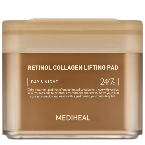 Mediheal - Retinol Collagen Lifting Pad  Day & Night - Liftingujące Płatki z Retinolem - 100szt/180ml