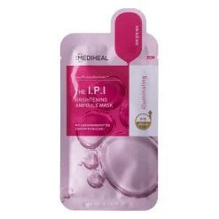 Mediheal -The I.P.I Brightening Ampoule Mask - Rozświetlająca Maska do Twarzy w Płachcie - 1szt/25ml