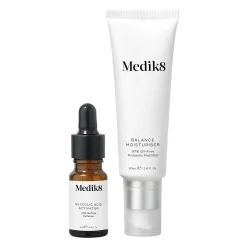 Medik8 - Balance Moisturiser with Glycolic Acid - Probiotyczny Krem Matujący z Kwasami AHA - 50+10ml