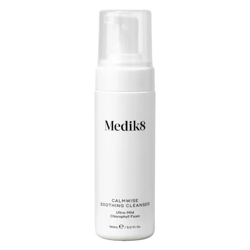 Medik8 - Calmwise Soothing Cleanser - Ultra-Mild - Chlorophyll Foam - Łagodna Pianka Oczyszczająca dla Cery Naczynkowej - 150ml