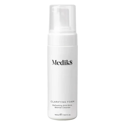Medik8 - Clarifying Foam - Refreshing AHA/BHA - Blemish Cleanser - Pianka Oczyszczająca z Kwasami - 150ml
