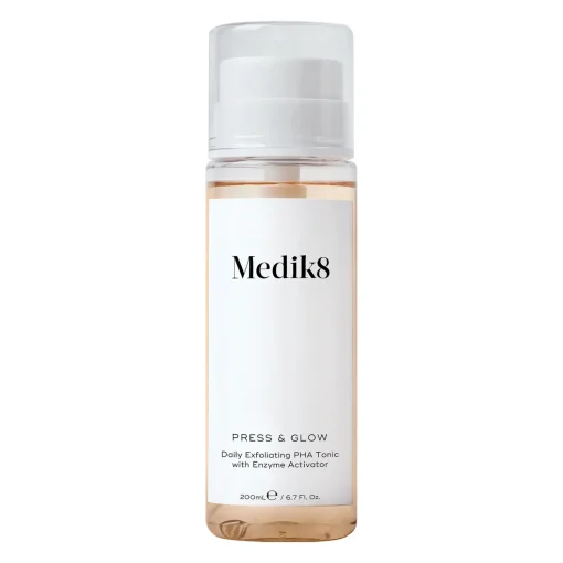 Medik8 - Press&Glow - Tonik z Kwasem PHA i Aktywatorem Enzymów Złuszczających - 200ml