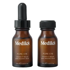 Medik8 - Pure C15 - Serum Przeciwstarzeniowe na Dzień z Czystą Witaminą C - 2x15ml