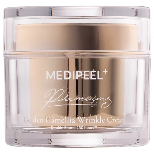 Medi-Peel - Premium Golden Camellia Wrinkle Cream - Przeciwstarzeniowy Krem do Twarzy - 50ml