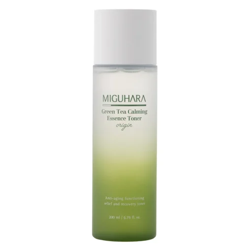 Miguhara - Green Tea Calming Essence Toner Origin - Kojący Tonik z Zieloną Herbatą - 200ml