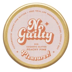 Ministerstwo Dobrego Mydła - Facegroovin' - Bio Brokat - Peachy Pink - 10g