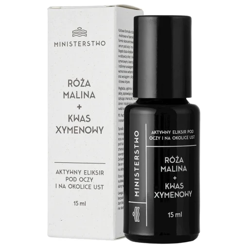 Ministerstwo Dobrego Mydła - Serum pod Oczy i na Okolicę Ust - Róża-Malina - 15ml