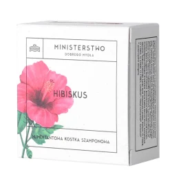 Ministerstwo Dobrego Mydła - Humektantowy Szampon w Kostce - Hibiskus - 85g