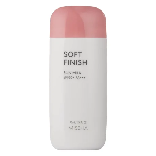 Missha - All-Around Safe Block Soft Finish Sun Milk SPF50+/PA+++ - Przeciwsłoneczny Krem z Filtrem - 70ml