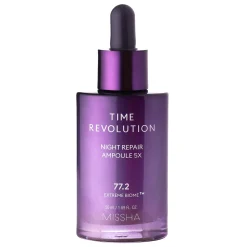 Missha - Time Revolution Night Repair Ampoule 5x - Ujędrniające Serum ze Sfermentowanym Lizatem Bifida - 50ml