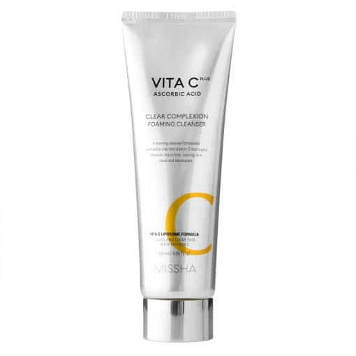 Missha - Vita C Plus Clear Complexion Foaming Cleanser - Pianka do Mycia Twarzy z Witaminą C - 120ml