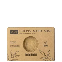 Mohani - Bio - Original Aleppo Soap 25% - Oryginalne Mydło Aleppo - Oliwkowo-Laurowe - 185g