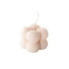 Mohani - Świeca Bubble z Wosku Rzepakowego - Różowa - Mała - 35g