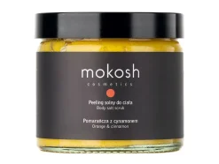 Mokosh - Body Salt Scrub - Peeling Solny do Ciała - Pomarańcza z Cynamonem - 300g