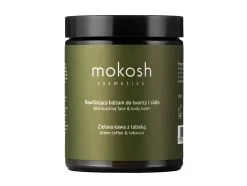 Mokosh - Moisturizing Face&Body Balm - Nawilżający Balsam do Twarzy i Ciała - Zielona Kawa z Tabaką - 180ml