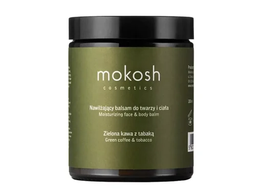 Mokosh - Moisturizing Face&Body Balm - Nawilżający Balsam do Twarzy i Ciała - Zielona Kawa z Tabaką - 180ml