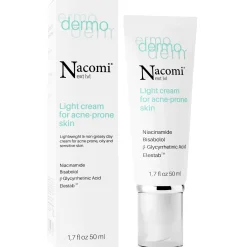 Nacomi - Dermo - Lekki Krem do Cery Trądzikowej - 50ml