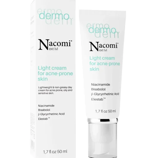 Nacomi - Dermo - Lekki Krem do Cery Trądzikowej - 50ml